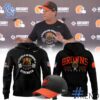 Take every step in comfort with 1 Cleveland Browns Strength Pullover Hoodie