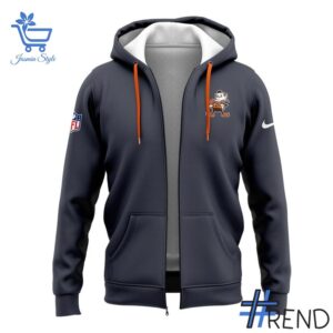 Premium 2 Cleveland Browns Uniform 2025 Zip Hoodie built for comfort and a modern lifestyle