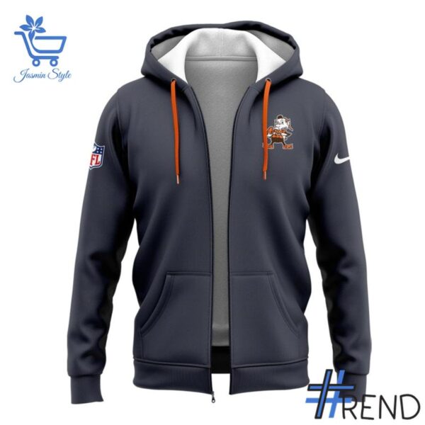Premium 2 Cleveland Browns Uniform 2025 Zip Hoodie built for comfort and a modern lifestyle