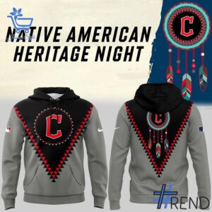 Bold and versatile 1 Cleveland Guardians Native American Heritage Night Hoodie for any occasion.