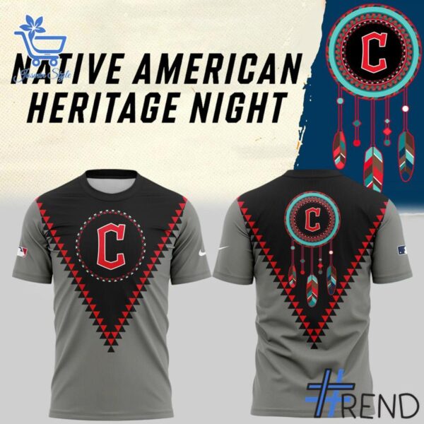 Bold and versatile 4 Cleveland Guardians Native American Heritage Night Hoodie for any occasion.