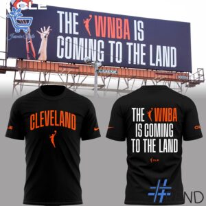 Take every step in comfort with 2 Cleveland WNBA Is Comming To The Land Hoodie