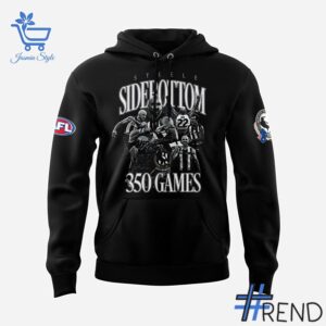 Take every step in comfort with 2 Collingwood Magpies Steele Sidebottom 350 Game Hoodie