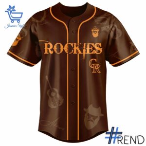 Crafted with care, the Colorado Rockies Chris Stapleton Baseball Jersey delivers a versatile look and lasting quality.