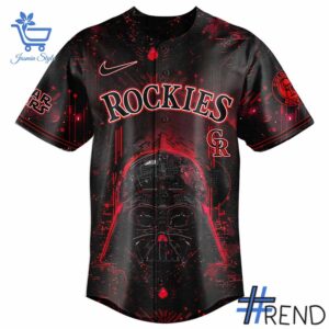 From casual to standout — 2 Colorado Rockies Star Wars Baseball Jersey says it all.
