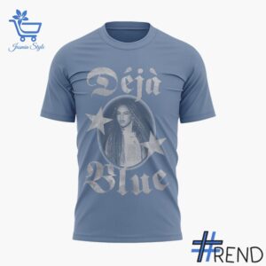 Premium 2 Cowboy Carter Tour Beyonce Déjà Blue Shirt built for comfort and a modern lifestyle