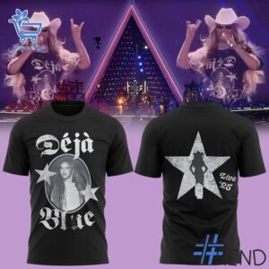 Premium 4 Cowboy Carter Tour Beyonce Déjà Blue Shirt built for comfort and a modern lifestyle