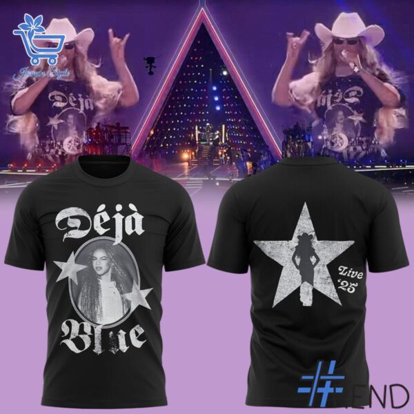 Premium 4 Cowboy Carter Tour Beyonce Déjà Blue Shirt built for comfort and a modern lifestyle