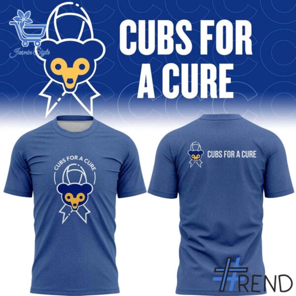 High-quality 2 Cubs for a Cure Chicago Cubs Shirt featuring a stylish design for a standout look.