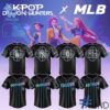 Layered outfit featuring 1 Custom MLB Team x KPop Demon Hunters Movie Jersey as the key piece
