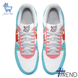 Premium quality 3 Cyndi Lauper She Bop Air Force Shoes with a modern, versatile look