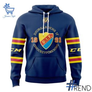 The 2 DIF Hockey 2025 CCM REPLICA Hemma Hoodie delivers iconic streetwear energy.