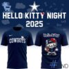 Crafted with care, the 1 Dallas Cowboys Hello Kitty Night 2025 Shirt delivers a versatile look and lasting quality.