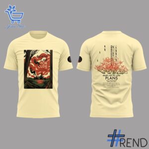2 Dead Cab for Cutie Tour 2025 Shirt featuring a bold design for everyday confidence.