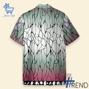 Bold and versatile 3 Demon Slayer Shinobu Kocho Hawaiian Shirt for any occasion.