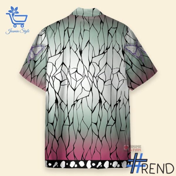 Bold and versatile 3 Demon Slayer Shinobu Kocho Hawaiian Shirt for any occasion.