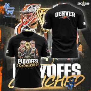 Level up your look with the bold style of 3 Denver Outlaws Playoff Bound Shirt.