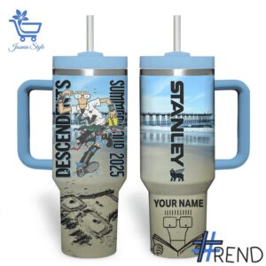 Take every step in comfort with 2 Descendents Tour 2025 Tumbler 40oz