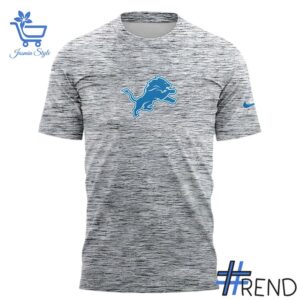 Stylish 2 Detroit Lions Foudation grey T Shirt designed for everyday wear and lasting comfort.