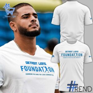 Stylish 1 Detroit Lions Foundation Shirt designed for everyday wear and lasting comfort.