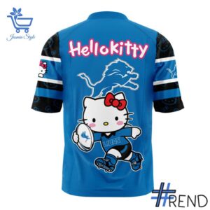 From casual to standout — 3 Detroit Lions Hello Kitty Football Jersey says it all.