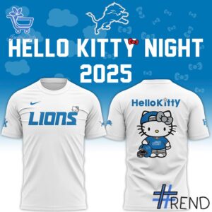 Crafted with care, the 1 Detroit Lions Hello Kitty Night Shirt delivers a versatile look and lasting quality.