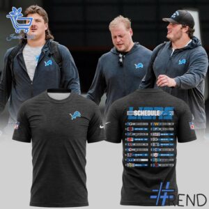 Crafted with care, the Detroit Lions Schedule Zip Hoodie delivers a versatile look and lasting quality.
