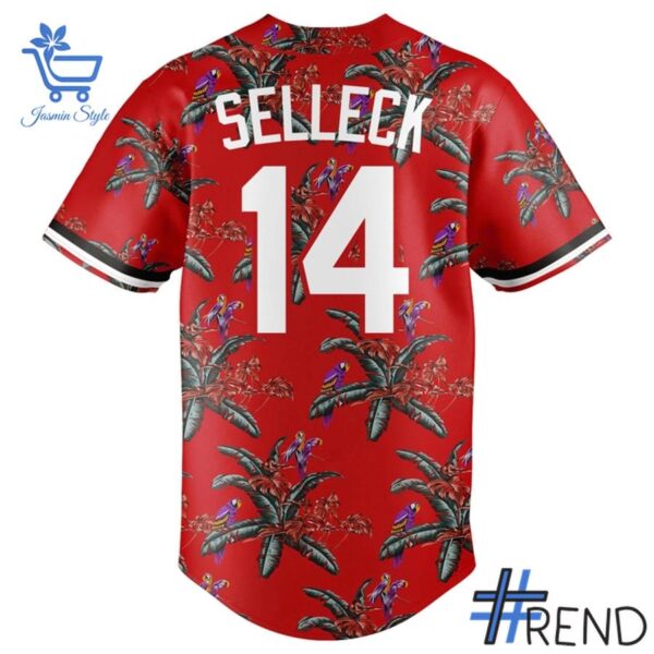 The 3 Detroit Tigers 2025 MAGNUM PI DAY tom selleck Baseball jersey brings a timeless classic into today’s style