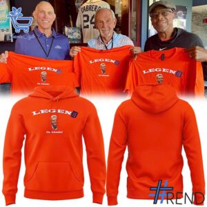 The 1 Detroit Tigers Jim Schmakel Legend Hoodie brings a timeless classic into today’s style