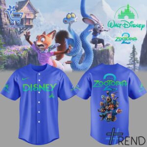 Premium Disney Zootopia Baseball Jersey designed for a modern, versatile style.