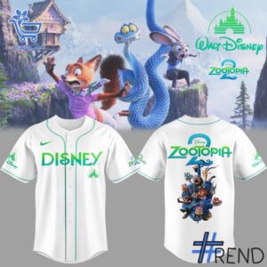 Premium Disney Zootopia Baseball Jersey designed for a modern, versatile style.