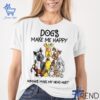 1 Dogs make me happy Shirt featuring a bold design for everyday confidence.