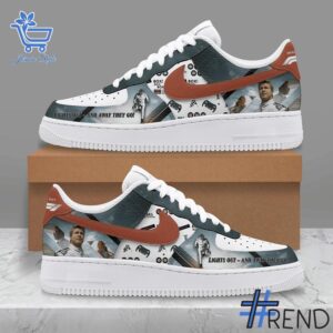 Premium quality 1 F1 The Movie Brad Pitt Nike Air Force Shoes with a modern, versatile look