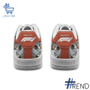 Premium quality 3 F1 The Movie Brad Pitt Nike Air Force Shoes with a modern, versatile look