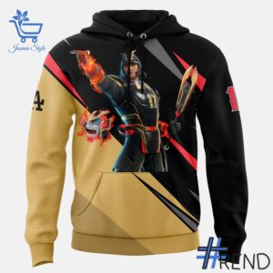 The 2 Fortnite x Shohei Ohtani Hoodie delivers iconic streetwear energy.