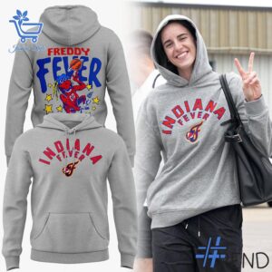 The 1 Freddy Fever Logo Indiana Fever Hoodie brings a timeless classic into today’s style