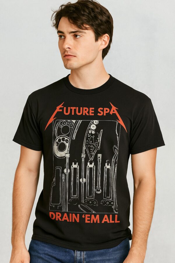 Future spa drain 'em all Shirt designed with a clean aesthetic for everyday wear