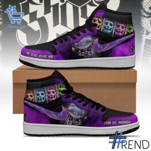 Level up your look with the bold style of 1 Ghost Band I Can See Through Air Jordan Shoes.