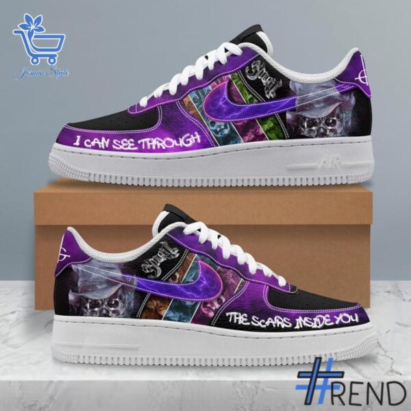 Premium 2 Ghost Band The Scars Inside You Air Force Shoes built for comfort and a modern lifestyle