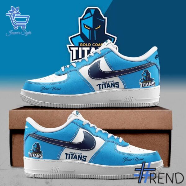 From casual to standout — 1 Gold Coast Titans 2025 Nike Air Force 1 says it all.