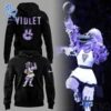 1 Golden State Valkyries Violet Mascot Hoodie featuring a bold design for everyday confidence.