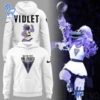 1 Golden State Valkyries Violet Mascot Hoodie designed with a clean aesthetic for everyday wear