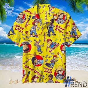 The 1 Good Guys Hawaiian Shirt delivers iconic streetwear energy.