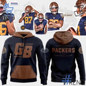Premium quality 1 Green Bay Packers 23 Classic Hoodie with a modern, versatile look