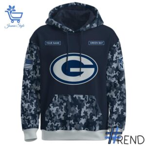 2 Green Bay Packers US Navy 250th Birthday Hoodie featuring a bold design for everyday confidence.