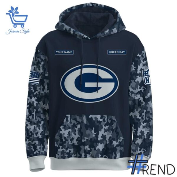 2 Green Bay Packers US Navy 250th Birthday Hoodie featuring a bold design for everyday confidence.
