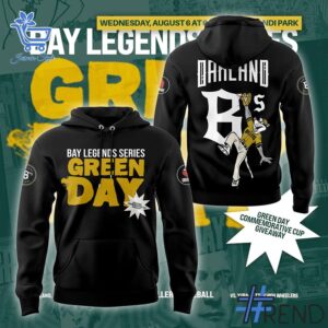 High-quality 3 Green Day Oakland Ballers Shirt featuring a stylish design for a standout look.