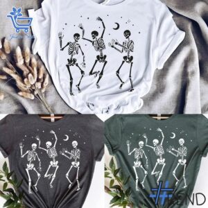 The 1 Halloween Party Dancing Skeletons Shirt brings street-ready confidence to everyday outfits.
