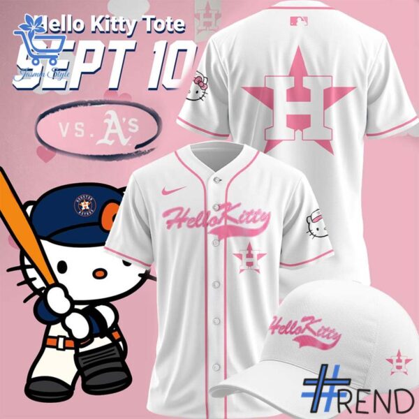 The 1 Hello Kitty Night September 10th Houston Astros Jersey brings street-ready confidence to everyday outfits.