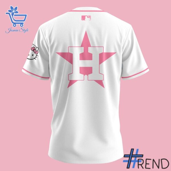 The 3 Hello Kitty Night September 10th Houston Astros Jersey brings street-ready confidence to everyday outfits.